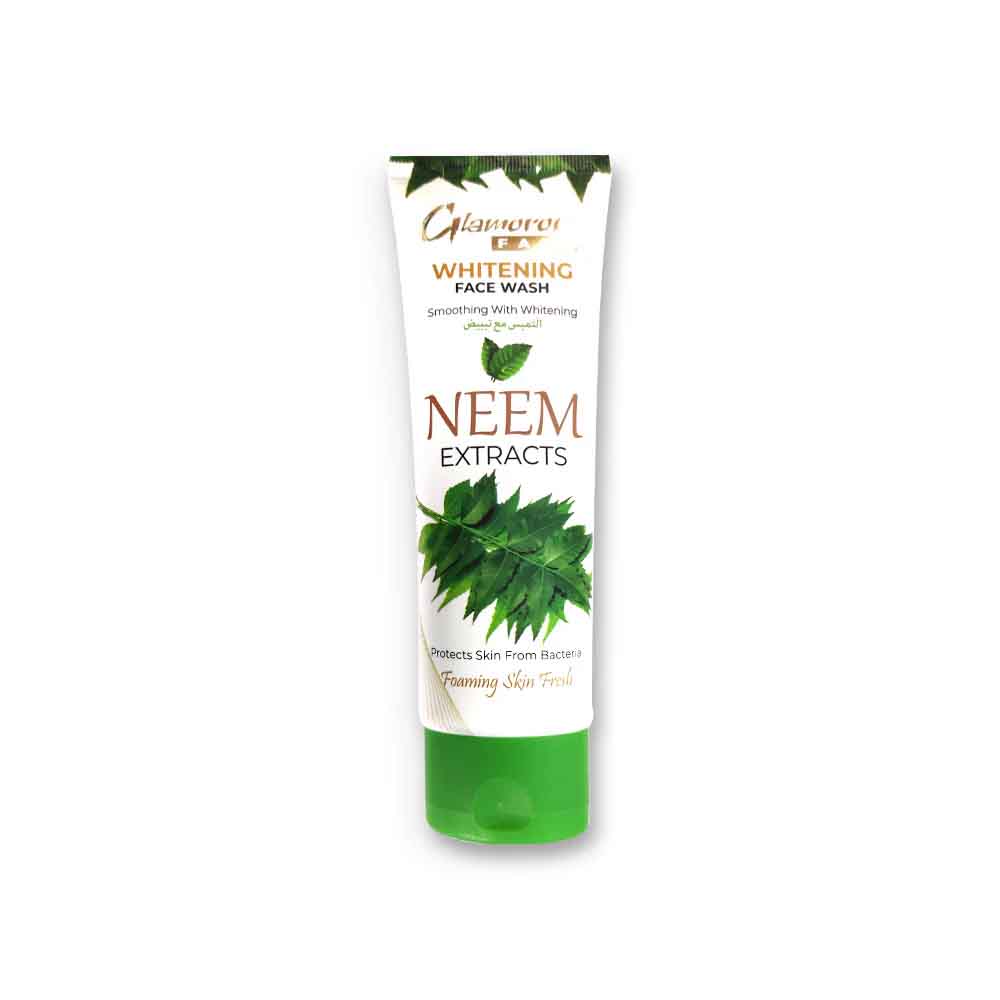 Glamorous Face Whitening Neem Extracts Face Wash 100gm