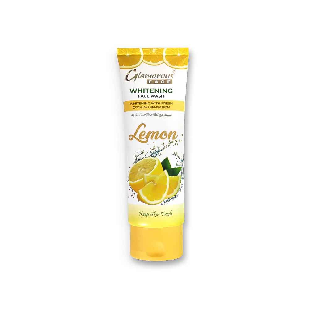 Glamorous Face Whitening Lemon Face Wash 100gm