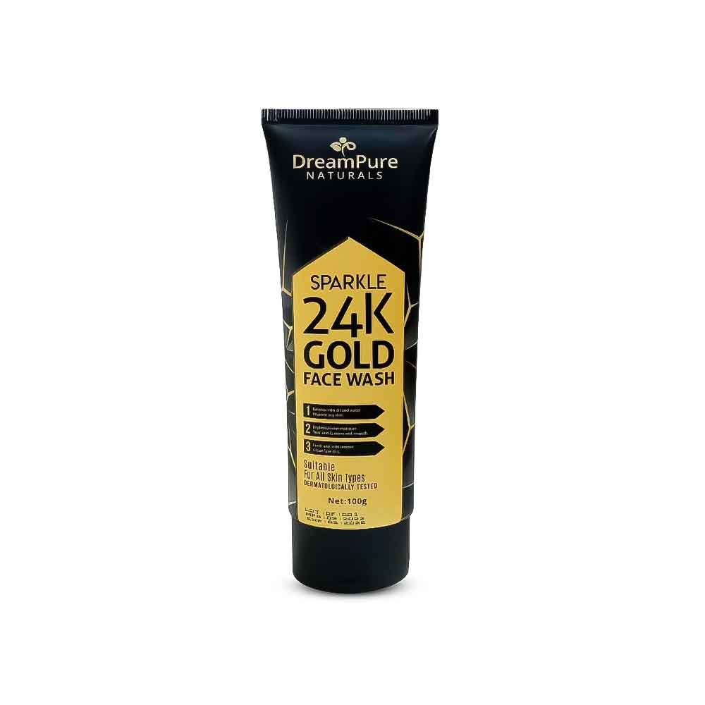 Dream Pure Sparkle 24K Gold Face Wash