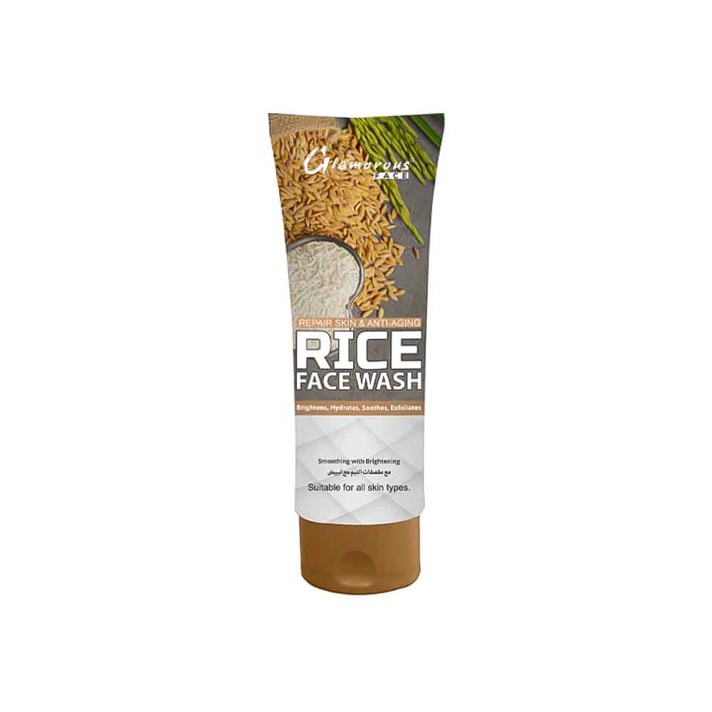 Glamorous Face Repair Skin & Anti-Aging Rice Face Wash