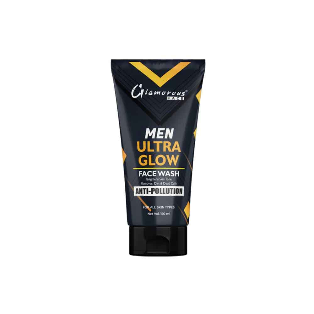 Glamorous Face Men Ultra Glow Face Wash Anti-Pollution