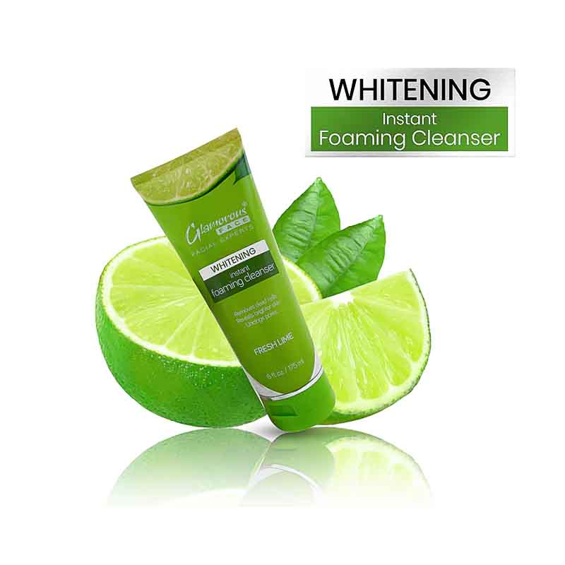Glamorous Face Whitening Instant Foaming Cleanser (TUBE 175ML)