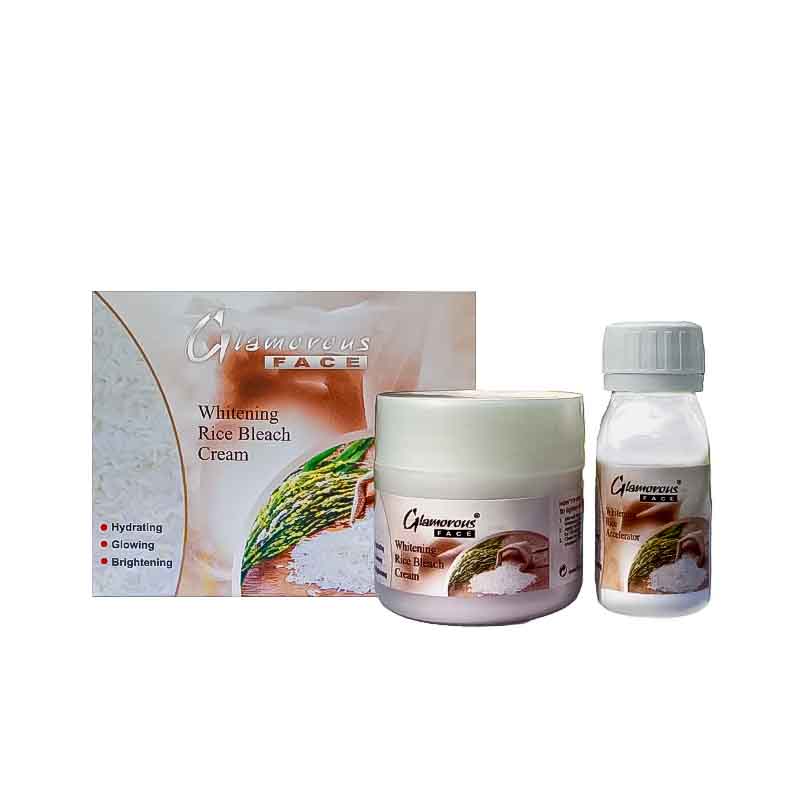 Glamorous Face Rice Bleach Cream