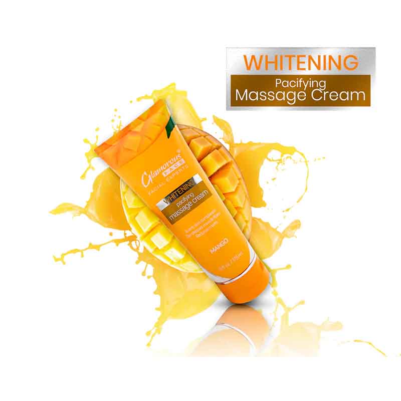 Glamorous Face Whitening Pacifying Massage Cream (TUBE 175ML)