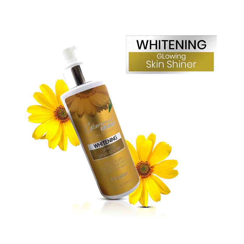 Glamorous Face Whitening Glowing Skin Shiner (Pump 200ML)