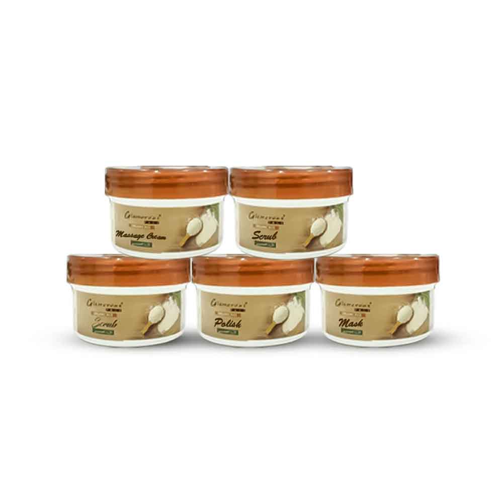 Glamorous Face 5 In 1 Organic Rice Facial Kit