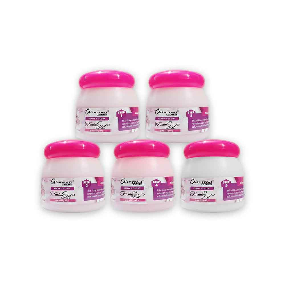 Glamorous Face 5 In 1 Ready 2 Glow Facial Kit