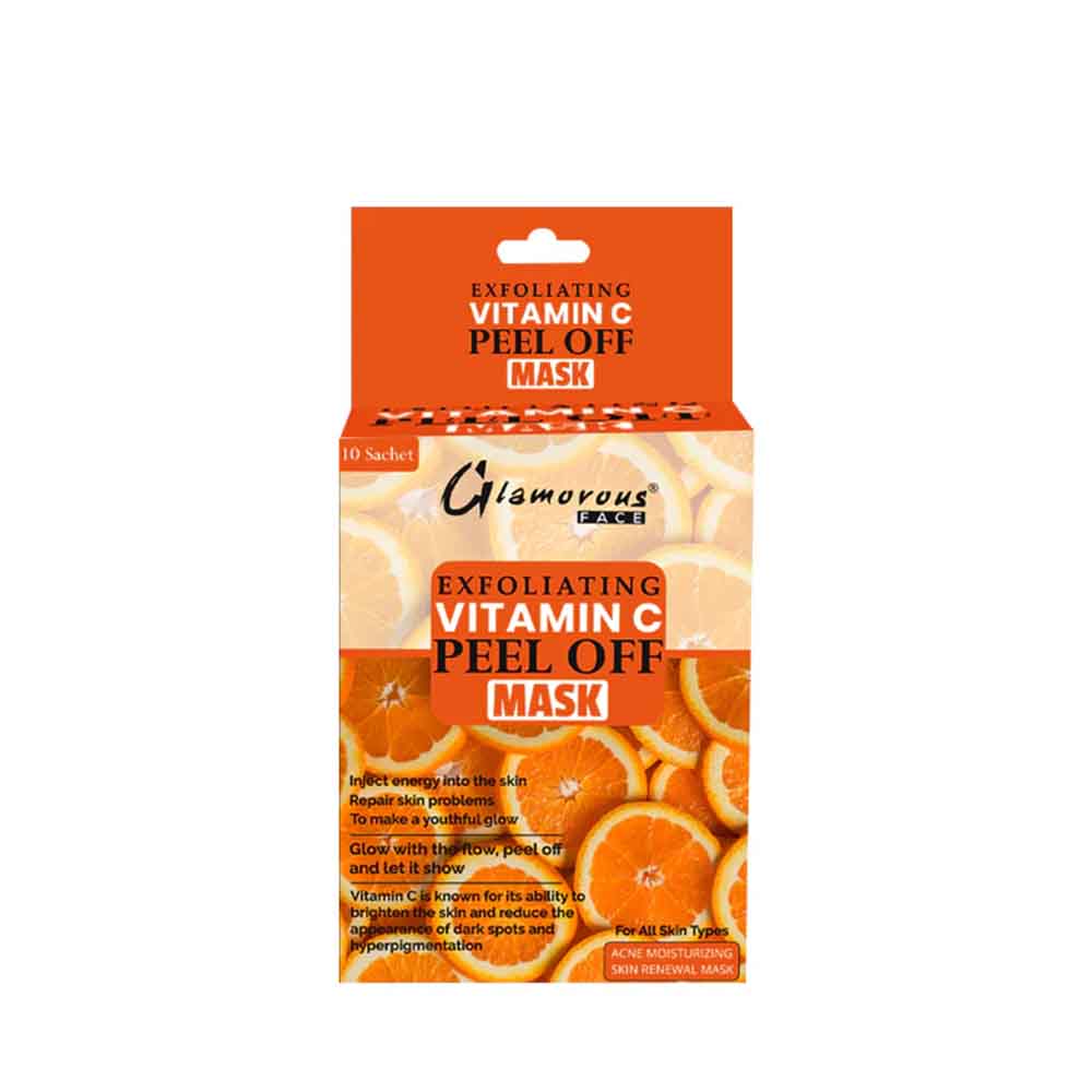 Glamorous Face Exfoliating Vitamin C Peel Off Mask