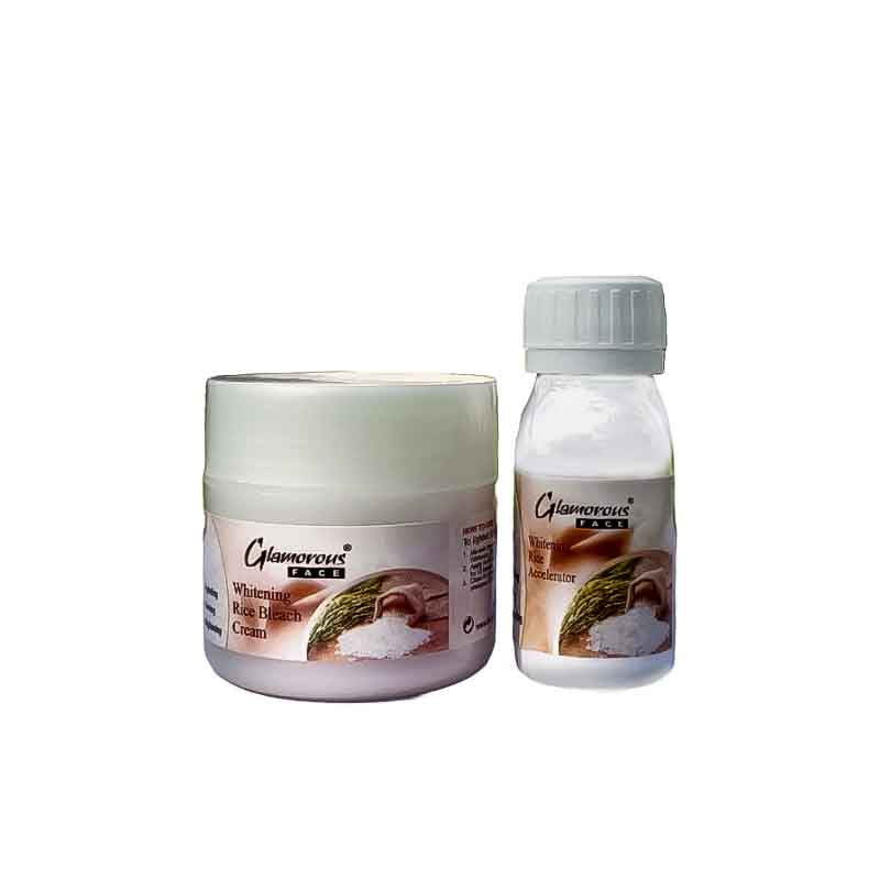 Glamorous Face Rice Bleach Cream