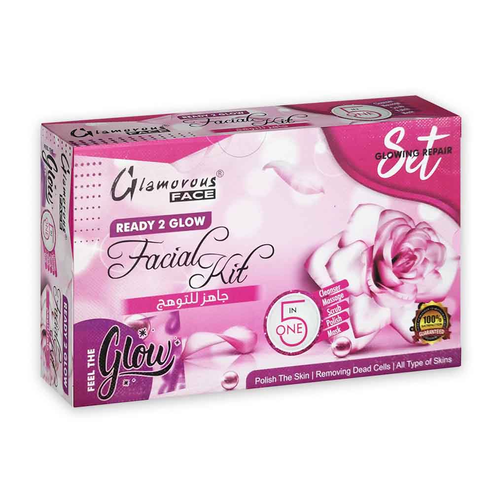 Glamorous Face 5 In 1 Ready 2 Glow Facial Kit