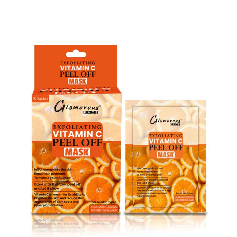 Glamorous Face Exfoliating Vitamin C Peel Off Mask