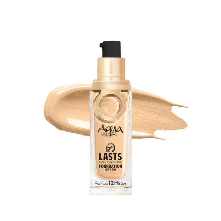 Aqua Color line 12H Last Full Coverage Foundation SPF 30