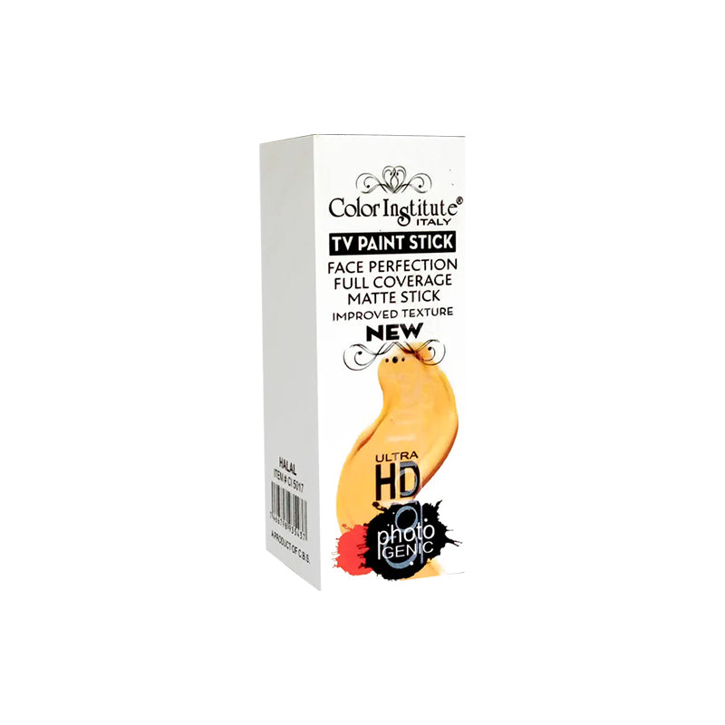 Color Institute Ultra HD photo genic TV paint stick packaging on a white background