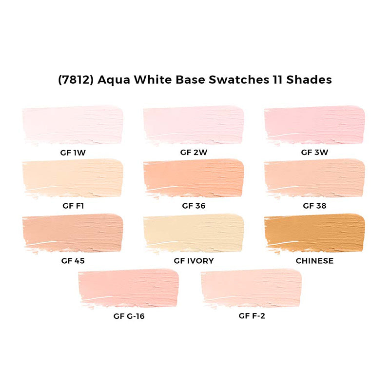 Glamorous Face Aqua White Base