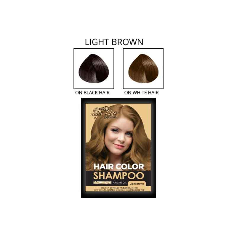 Spa Line By Glamorous Face Hair Color Shampoo 30Ml