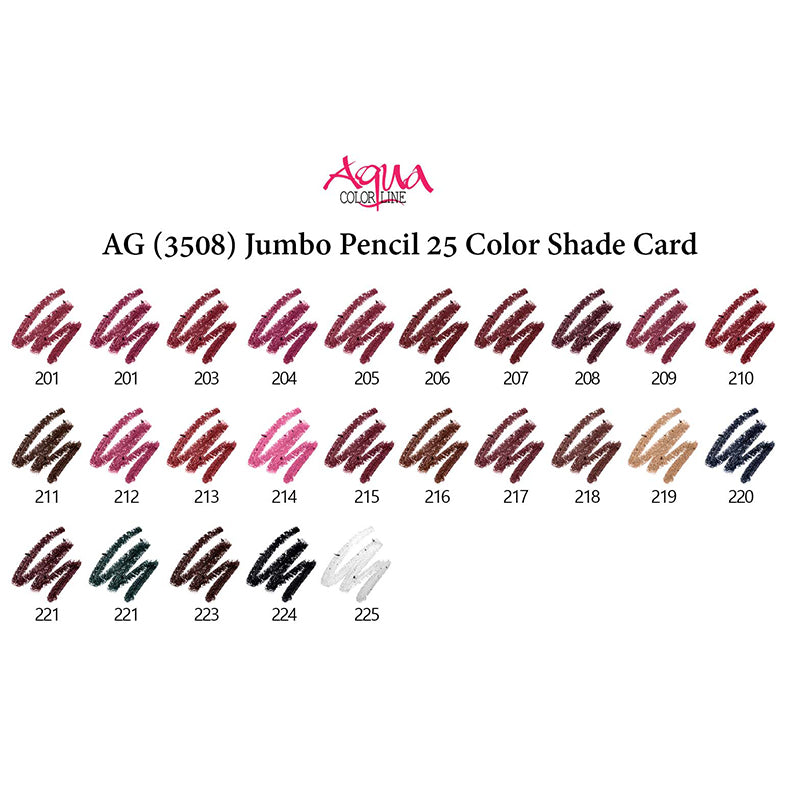 Aqua Color Line Jumbo Lipstick Pencil