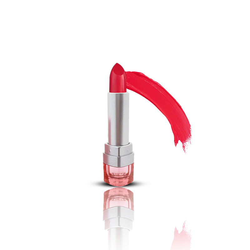 Glamorous Face Matte Lipstick Vitamin E & Aloe Vera Extracts (Pink Case) (40 Colors)