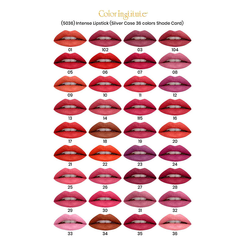 Color Institute Color Intense Lipstick (silver Case)