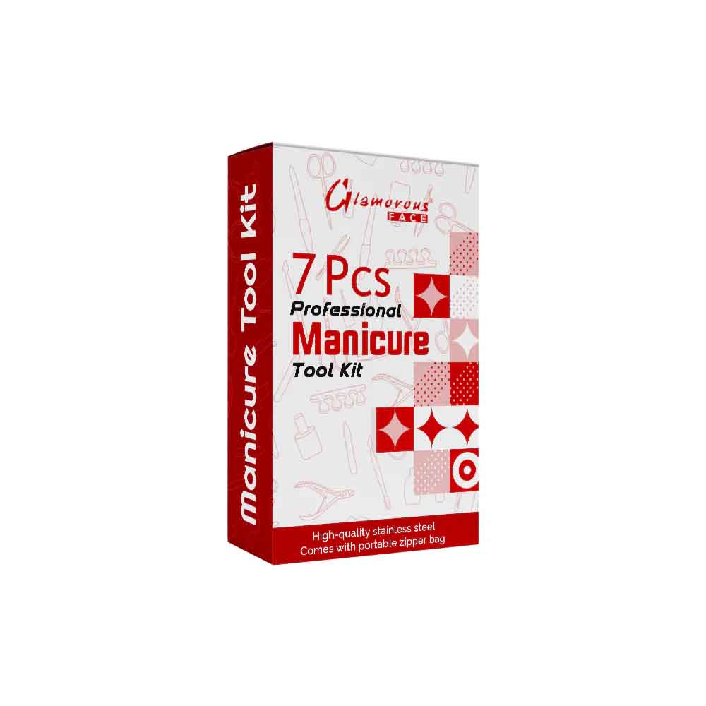 Glamorous Face 7 Pieces Professional Manicure Tool Kit