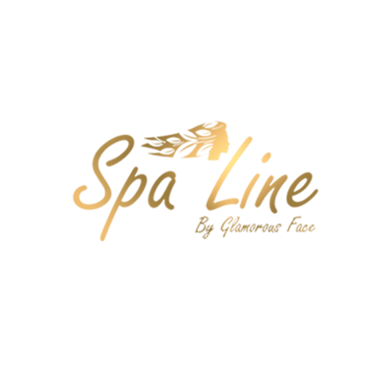 Spa Line by Glamorous Face' logo on a white background
